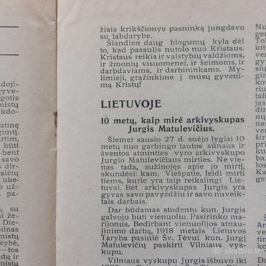 Pranciškonių Pasaulis 1937 m. ,nr.3 - nuotraukos Nr. 13