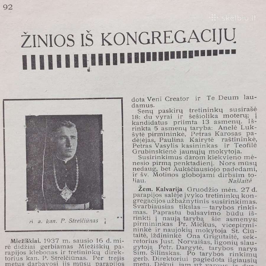 Pranciškonių Pasaulis 1937 m. ,nr.3 - nuotraukos Nr. 14