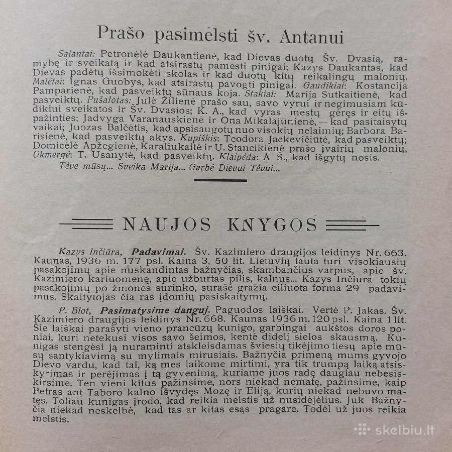 Pranciškonių Pasaulis 1937 m. ,nr.3 - nuotraukos Nr. 22