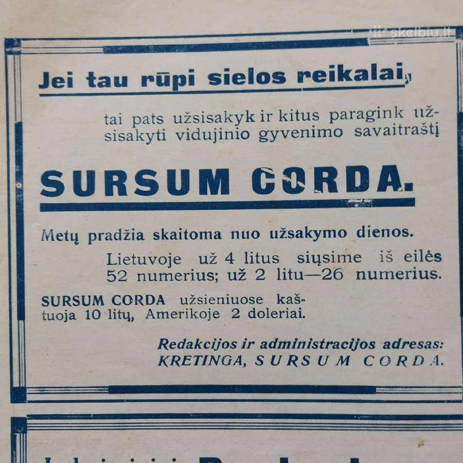 Pranciškonių Pasaulis 1937 m. ,nr.3 - nuotraukos Nr. 25