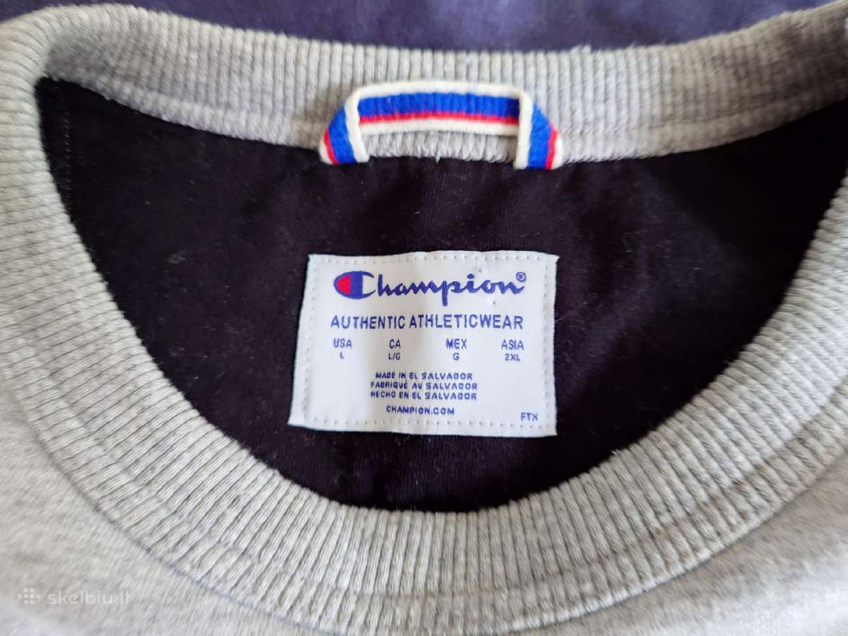 Vyriškas džemperis champion. L-XL. - nuotraukos Nr. 3
