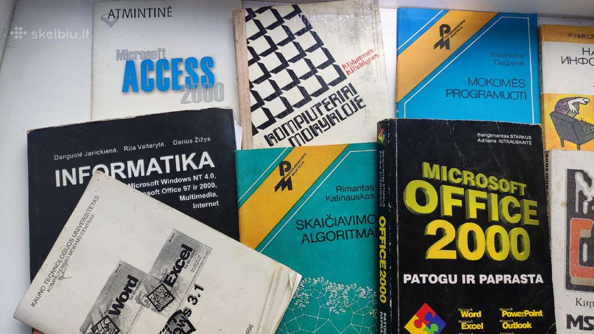 Knygos apie programavimą kompiuterius 11vnt. - nuotraukos Nr. 2