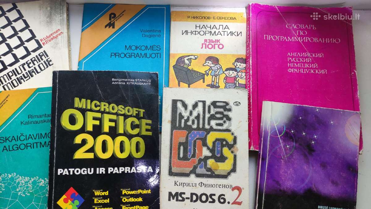 Knygos apie programavimą kompiuterius 11vnt. - nuotraukos Nr. 3