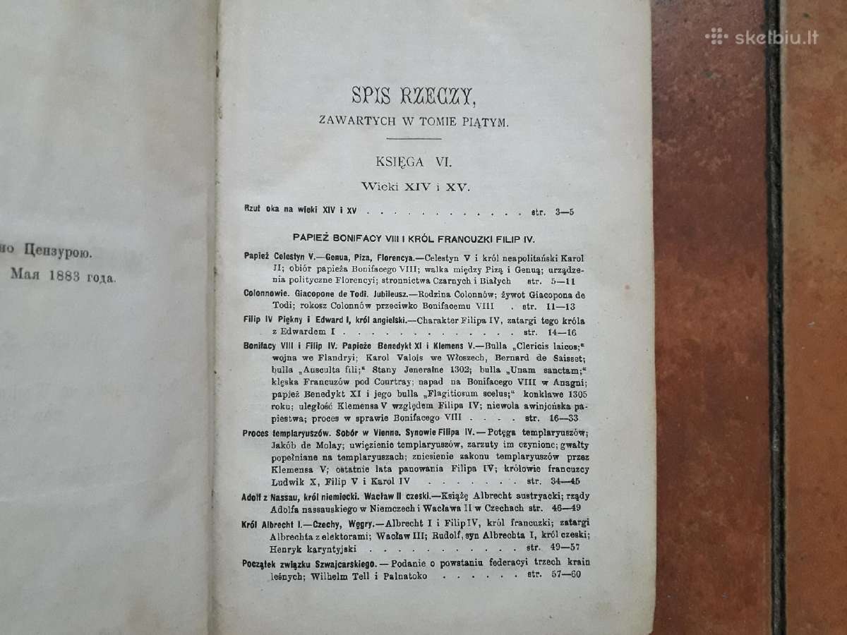 F. J. Holzwarth "Historya powszechna" 1883 metai - nuotraukos Nr. 10
