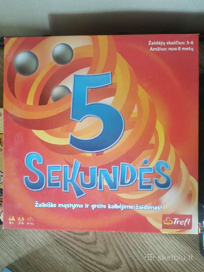 Trefl Games Žaidimas 5 sekundės 2 žaidimai viename - nuotraukos Nr. 2