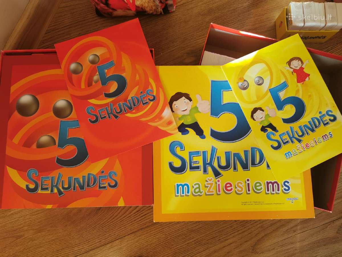 Trefl Games Žaidimas 5 sekundės 2 žaidimai viename