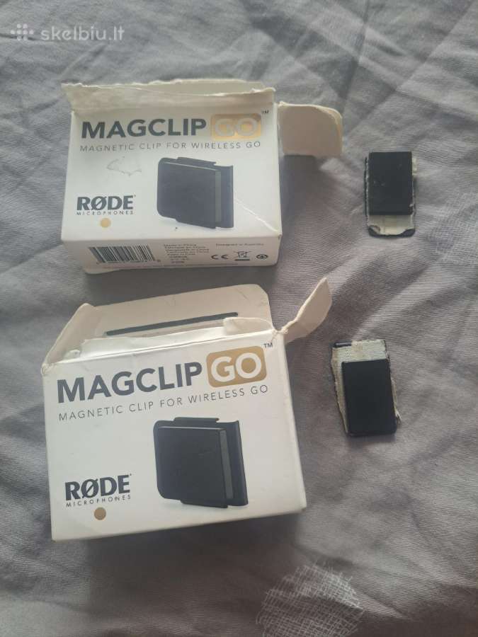 Rode mikrofonu segtukai Magclip Go. 20 už 2vnt