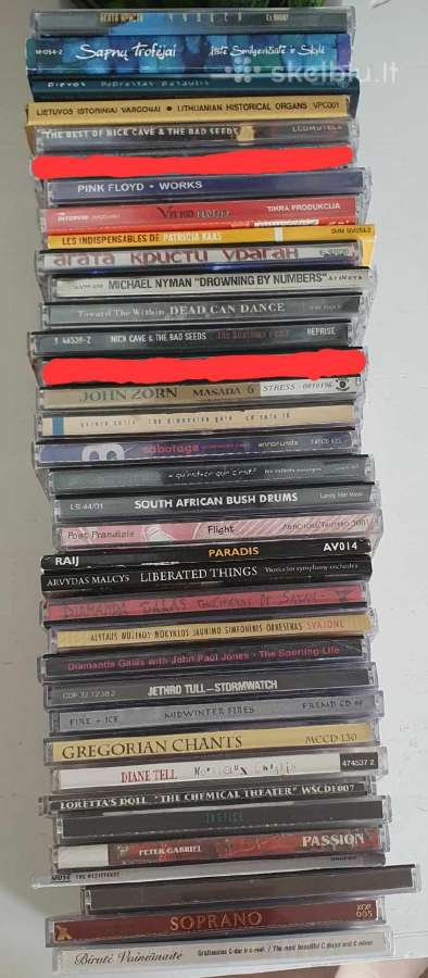 Originalūs CD diskai