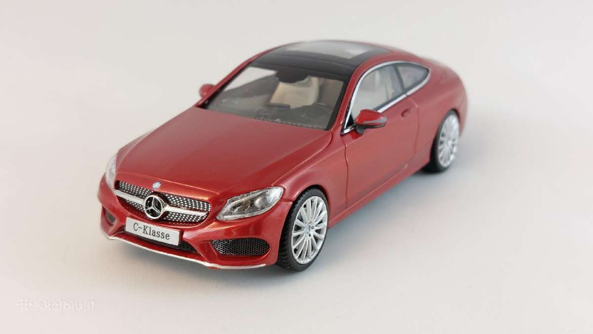 1/43 modeliukai MB C-class C205 2016 coupe