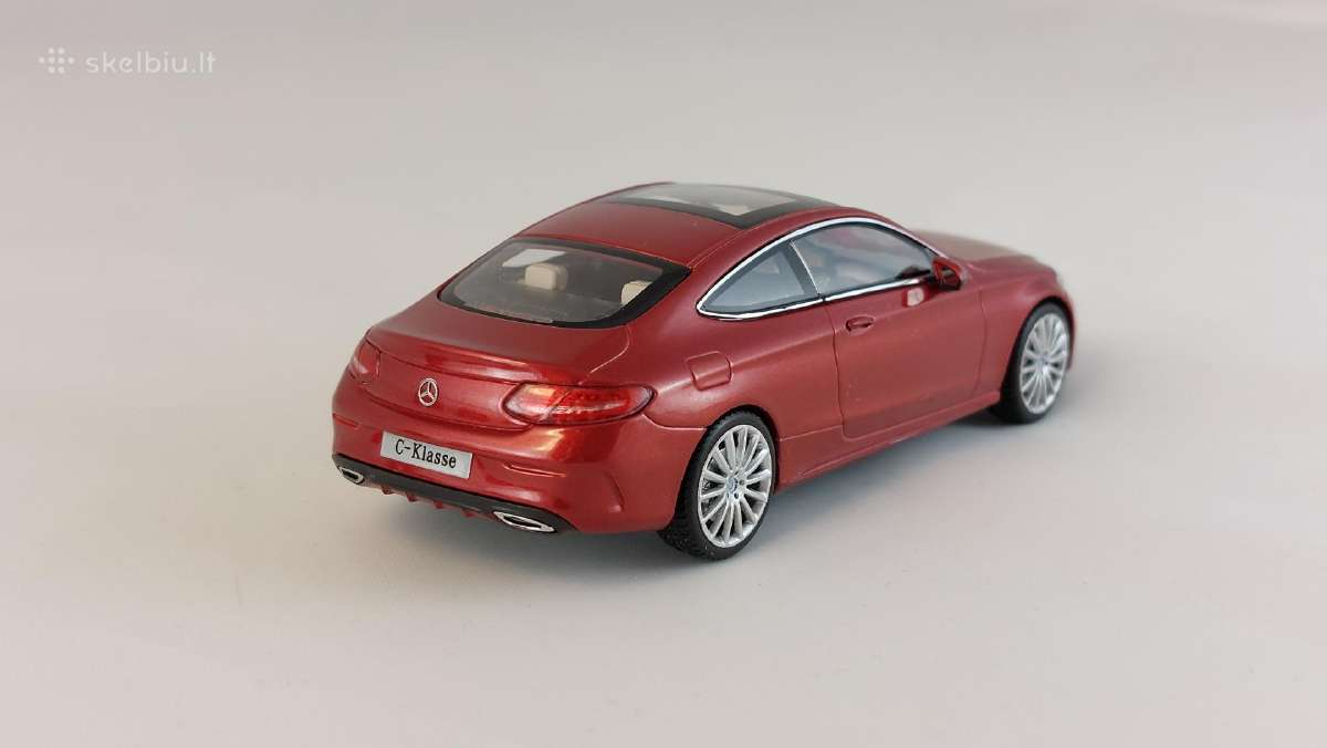 1/43 modeliukai MB C-class C205 2016 coupe - nuotraukos Nr. 3