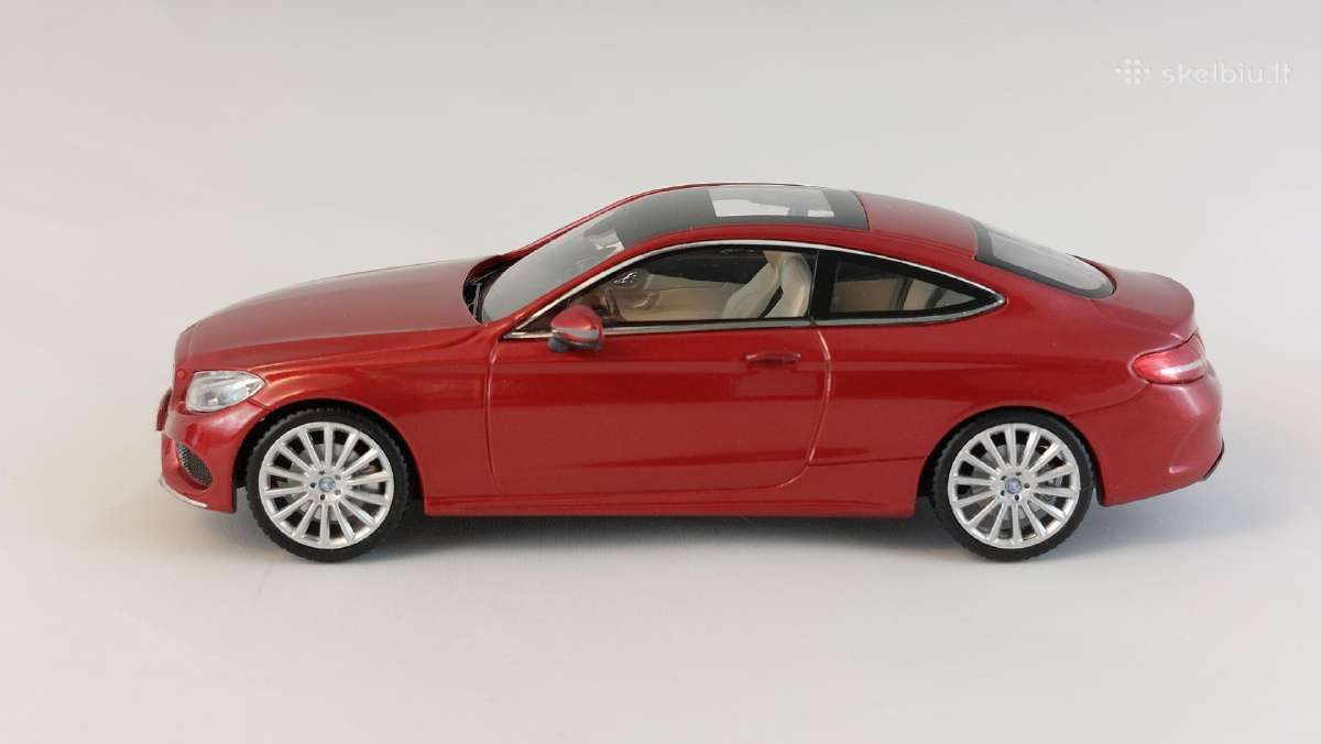 1/43 modeliukai MB C-class C205 2016 coupe - nuotraukos Nr. 5