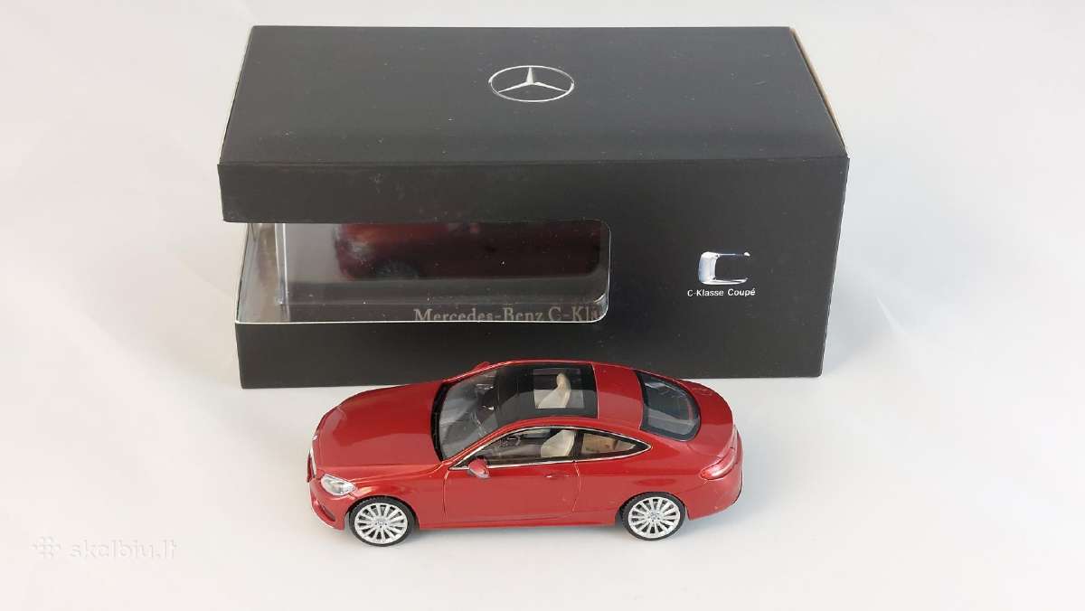 1/43 modeliukai MB C-class C205 2016 coupe - nuotraukos Nr. 6