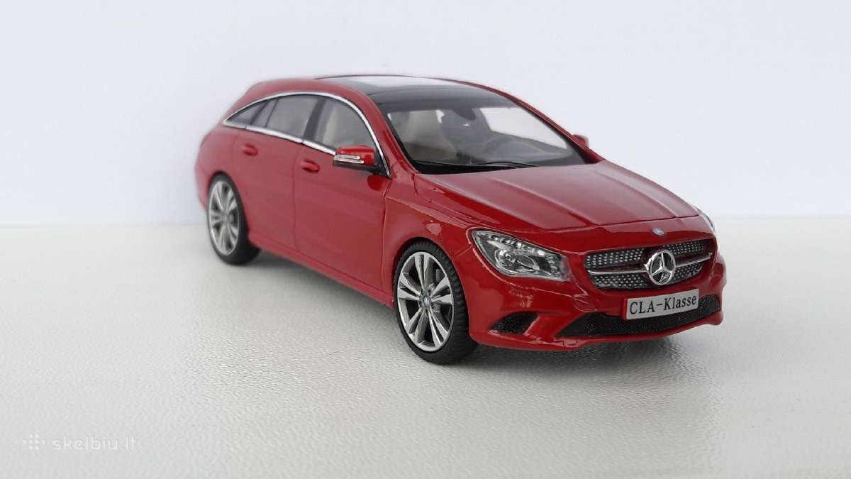 1/43 modeliukai MB Cla X117 2014 Shooting Brake - nuotraukos Nr. 2