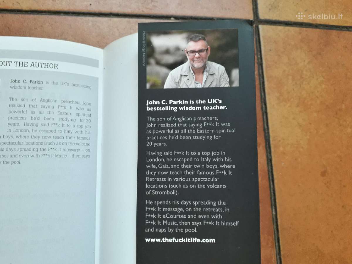 John C. Parkin "f**k IT" 2014 year edition - nuotraukos Nr. 10