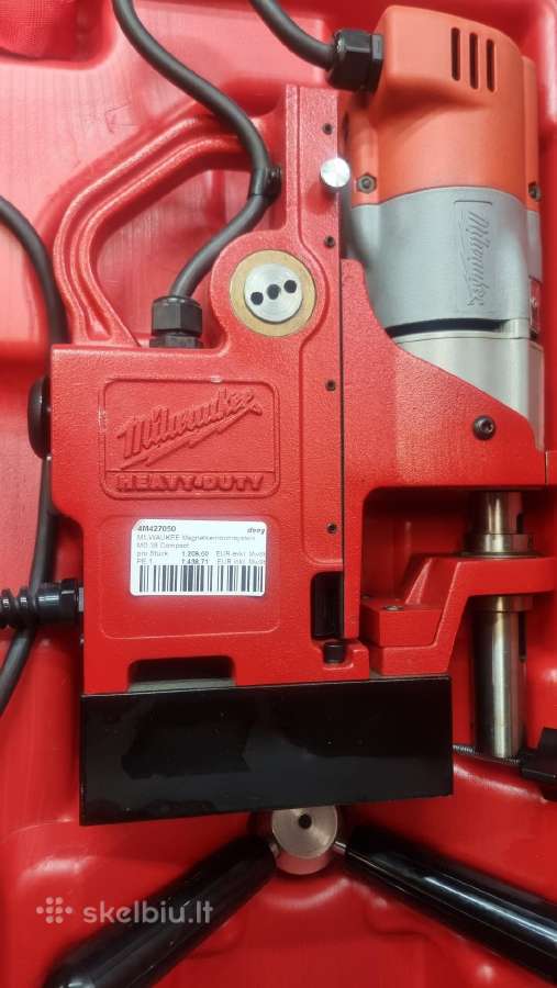Milwaukee Md38 Compact 1050w gręžimo staklės - nuotraukos Nr. 3