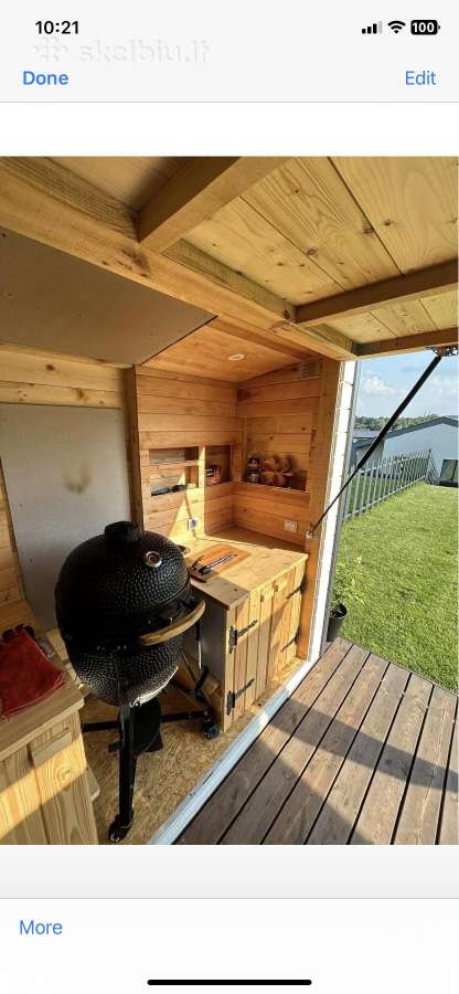 Sandėliukas, garažas, bokštelis, kamado virtuvė - nuotraukos Nr. 31