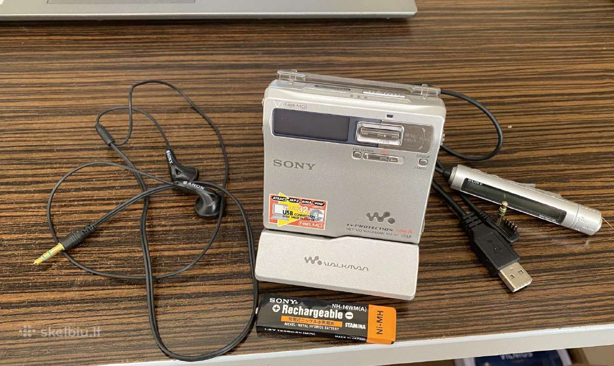 Sony mz n1 minidisc net md komplektas - nuotraukos Nr. 3
