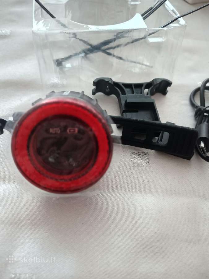 Meroca dviračio galinis žibintas, Usb įkrovimas. - nuotraukos Nr. 6