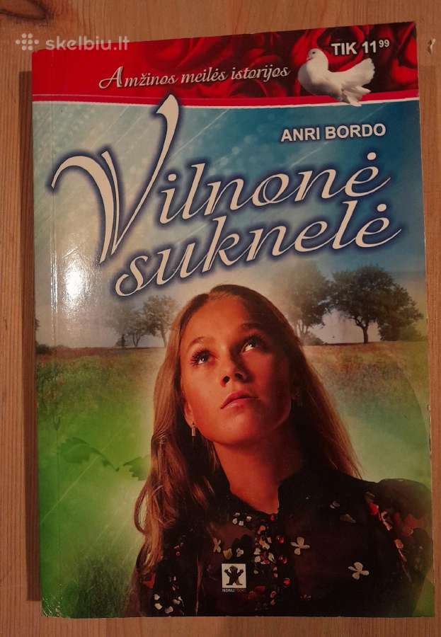 Vilnonė suknelė Anri Bordo