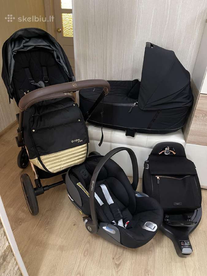 Cybex travel system 4in1 rose gold - Skelbiu.lt