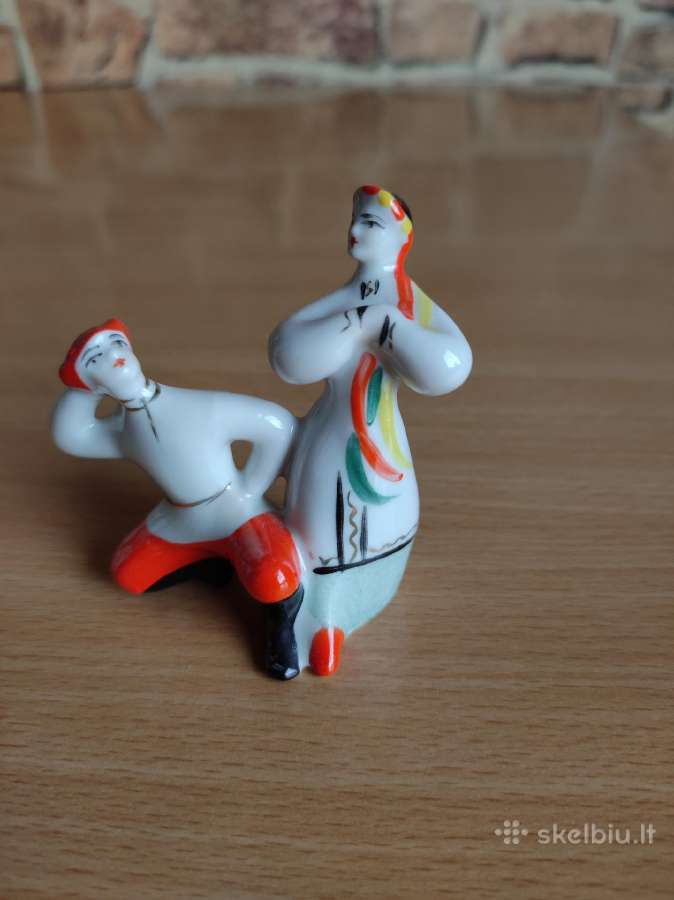 Porcelianinė statulėlė " Šokis hopakas " - nuotraukos Nr. 7