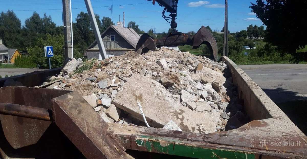 Plytu lauzas,maltas beton smėlis žvyras skalda - nuotraukos Nr. 3