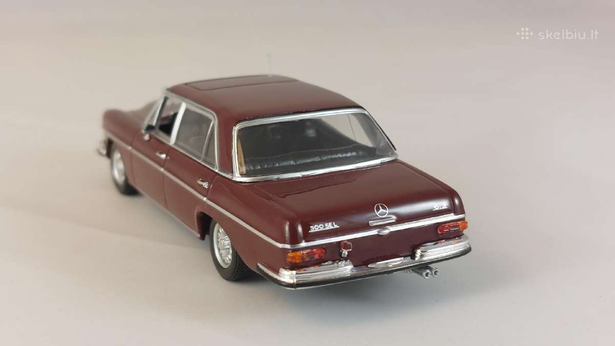 1/43 modeliukai MB 300 Sel W109 1968 - nuotraukos Nr. 4