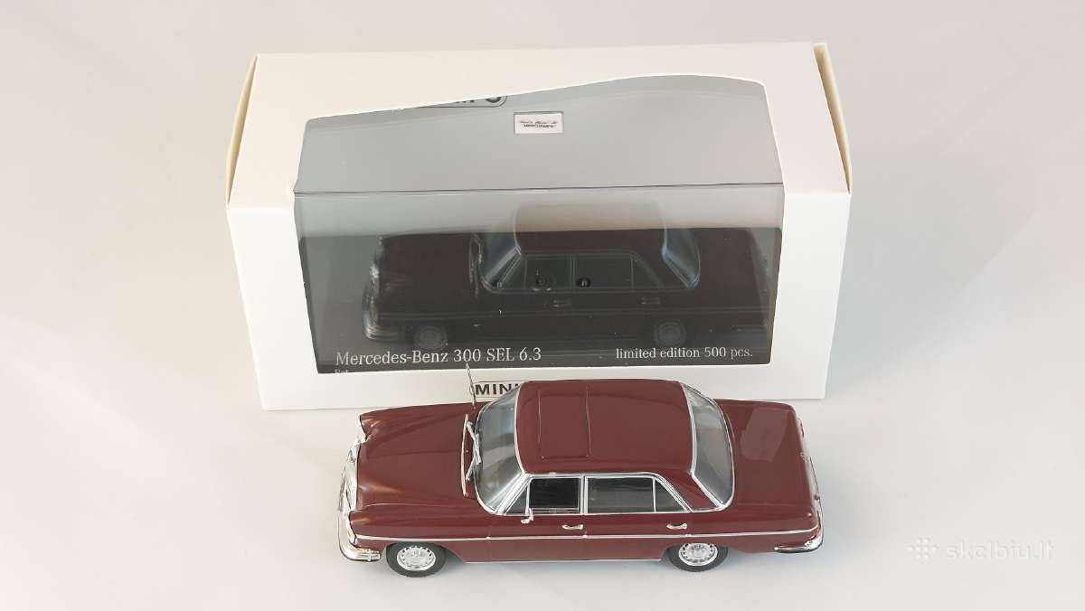 1/43 modeliukai MB 300 Sel W109 1968 - nuotraukos Nr. 6