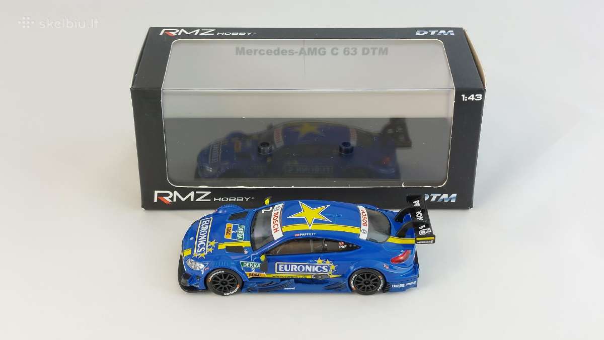 1/43 modeliukai MB Amg C 63 Dtm #2 - nuotraukos Nr. 6