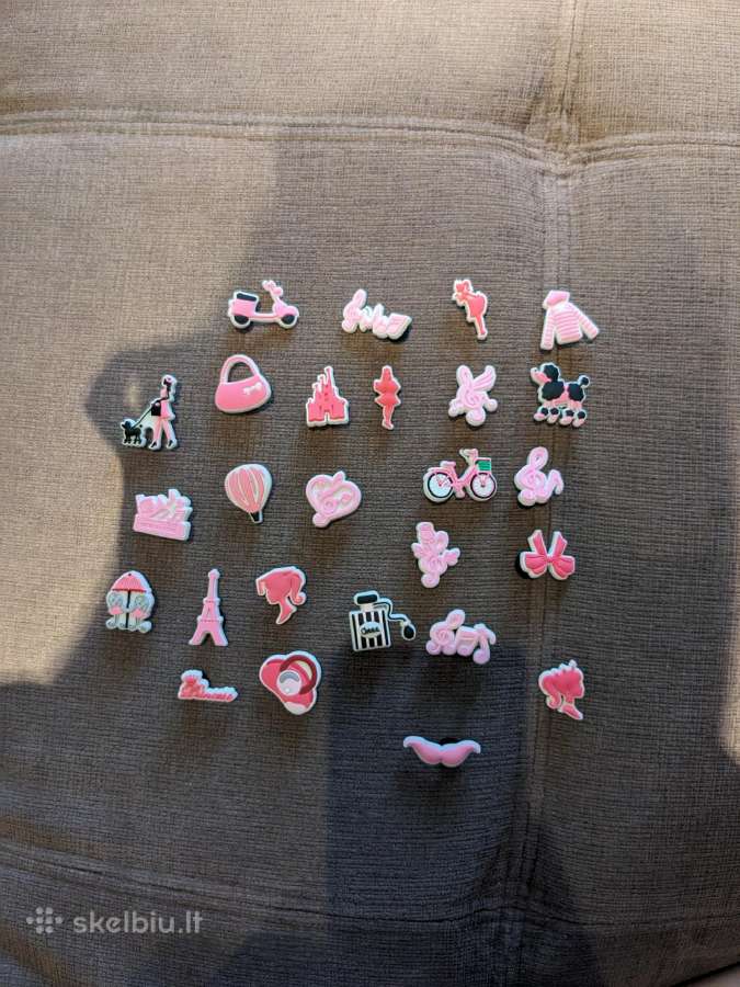 Barbie Crocs jibbitz, charms, aksesuarai - nuotraukos Nr. 3