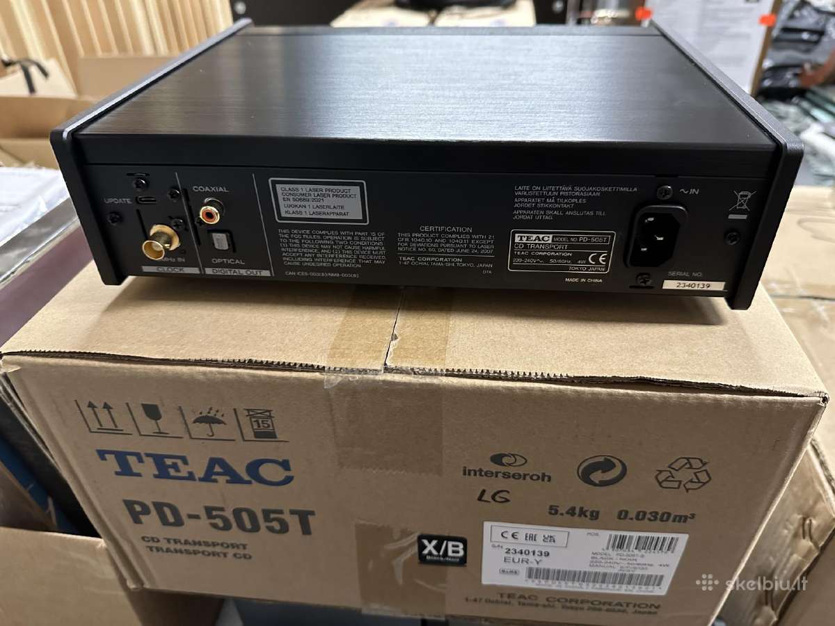 Teac Ud-505-x Usb Dac Pre-amplifier ausiniu stipr - nuotraukos Nr. 14