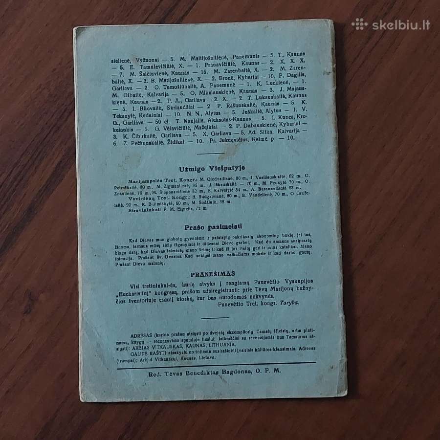Šv. Pranciškaus Varpelis 1933 m. ,nr.6 - nuotraukos Nr. 2