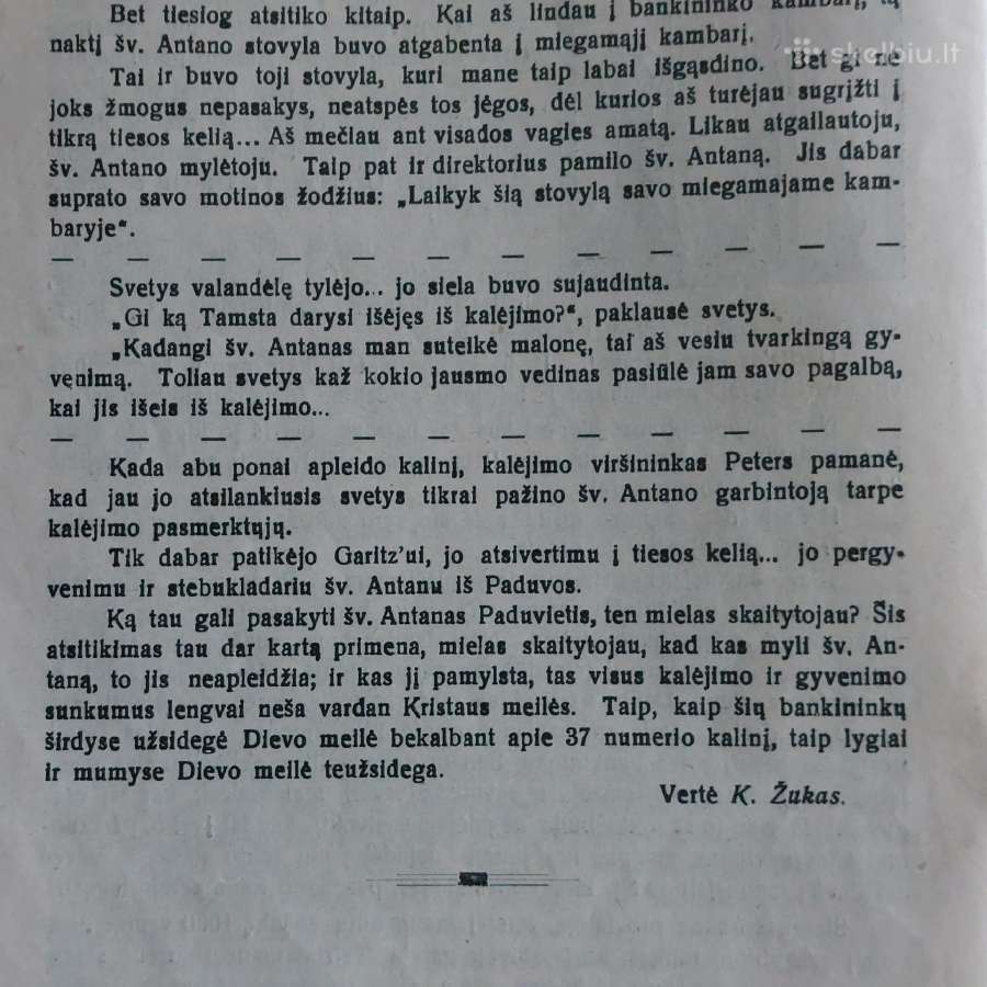 Šv. Pranciškaus Varpelis 1933 m. ,nr.6 - nuotraukos Nr. 8