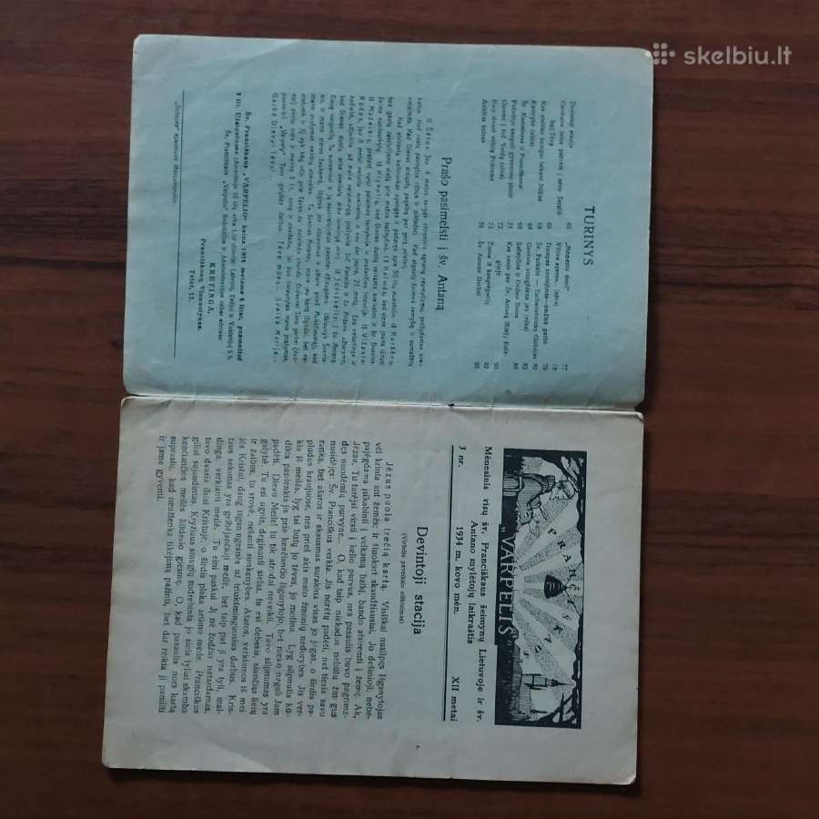 Šv. Pranciškaus Varpelis 1934 m. ,nr.3 - nuotraukos Nr. 4