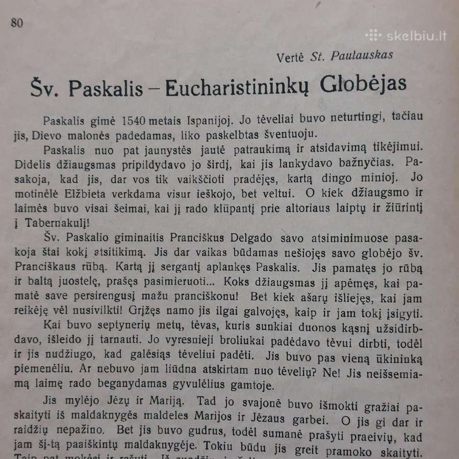 Šv. Pranciškaus Varpelis 1934 m. ,nr.3 - nuotraukos Nr. 9