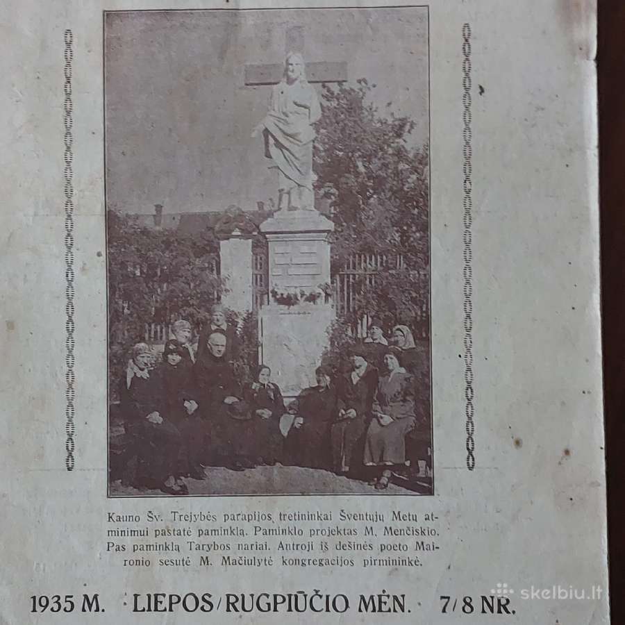 Šv. Pranciškaus Varpelis 1935 m. ,nr.7 /8 - nuotraukos Nr. 2