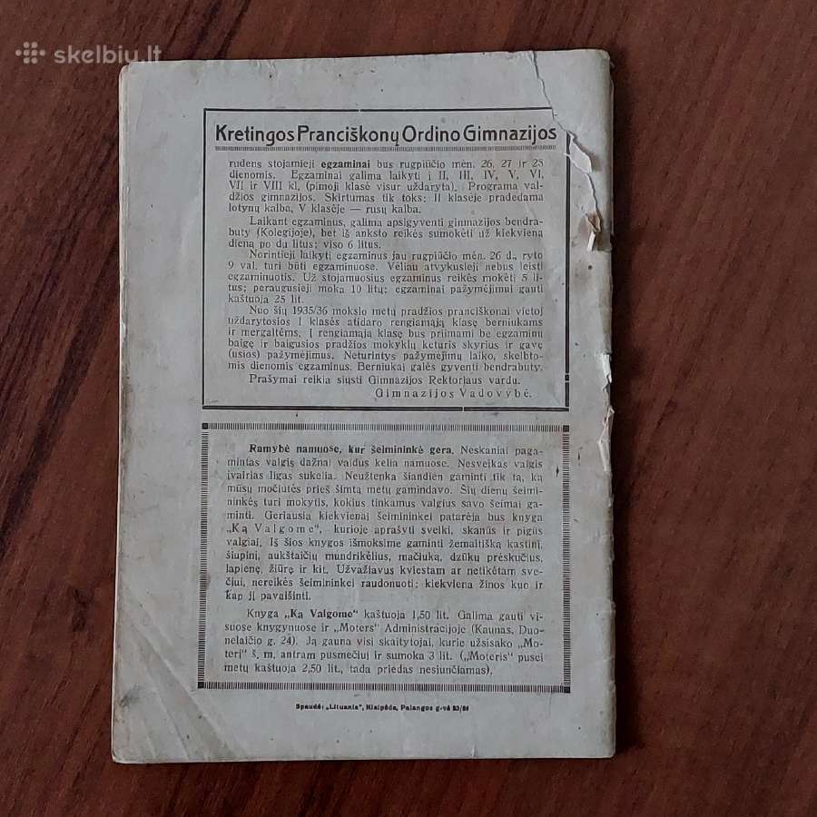 Šv. Pranciškaus Varpelis 1935 m. ,nr.7 /8 - nuotraukos Nr. 3