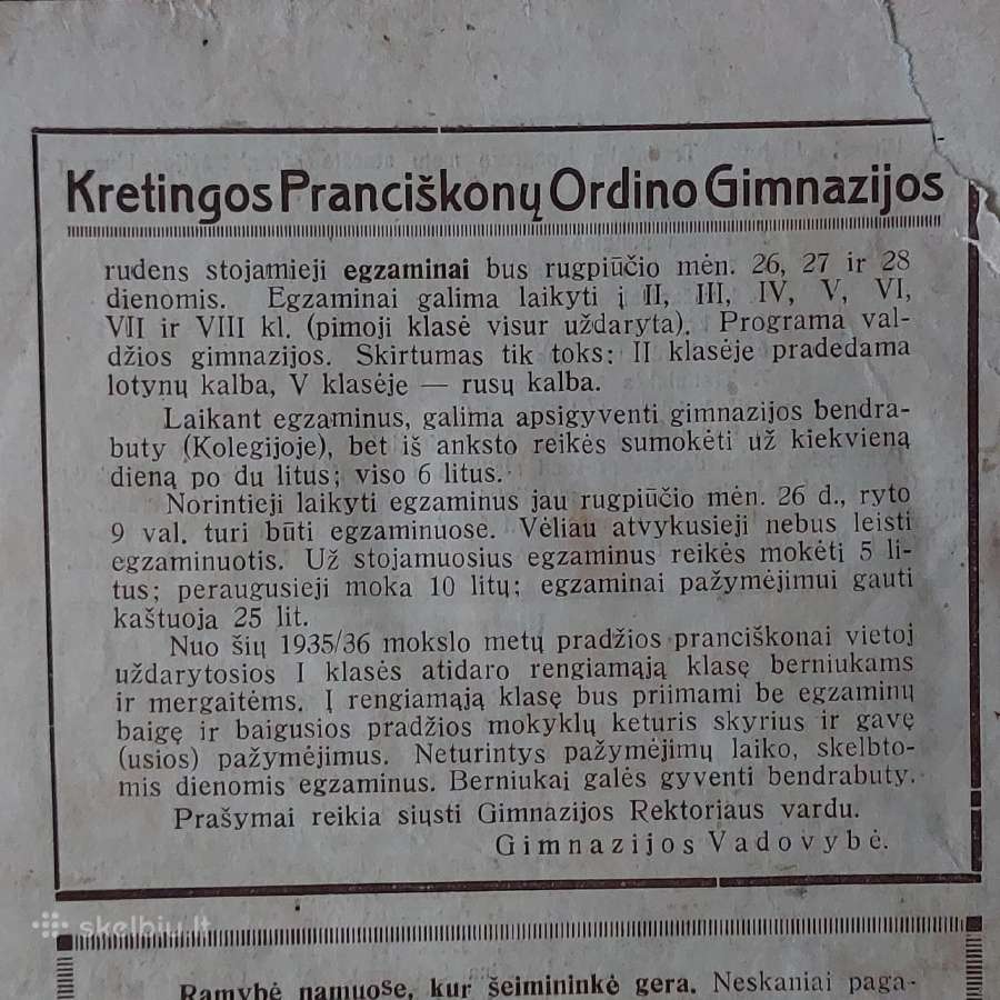 Šv. Pranciškaus Varpelis 1935 m. ,nr.7 /8 - nuotraukos Nr. 4