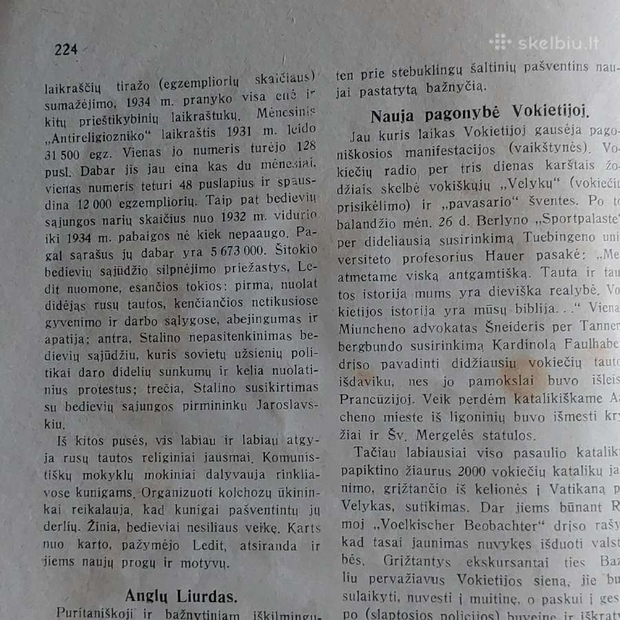 Šv. Pranciškaus Varpelis 1935 m. ,nr.7 /8 - nuotraukos Nr. 13