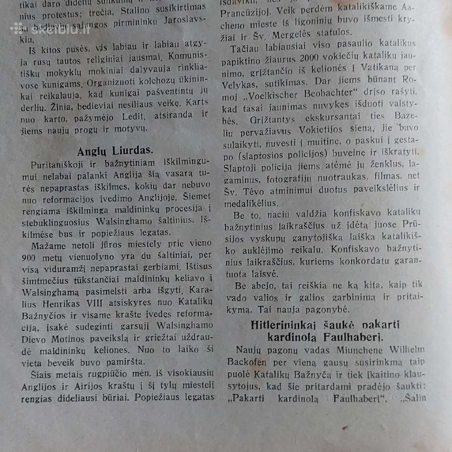 Šv. Pranciškaus Varpelis 1935 m. ,nr.7 /8 - nuotraukos Nr. 14