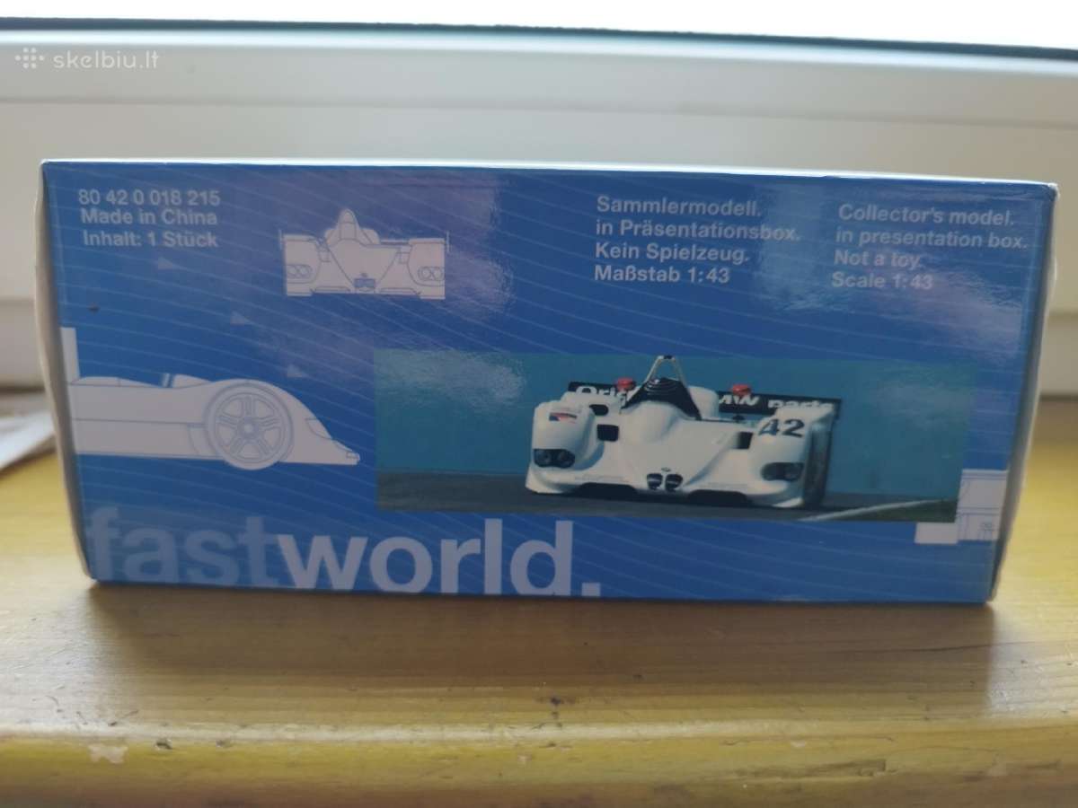 Bmw V12 Lmr 1:43 - nuotraukos Nr. 5