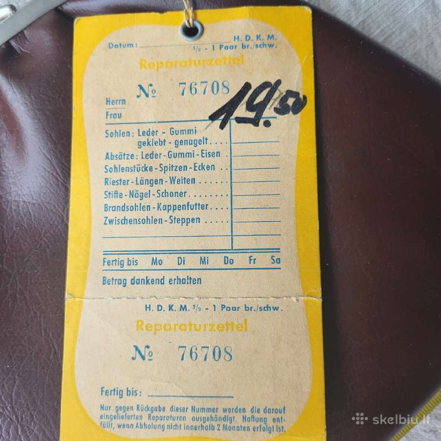 Vokiska vintazine rankinele su orig.etikete - nuotraukos Nr. 2
