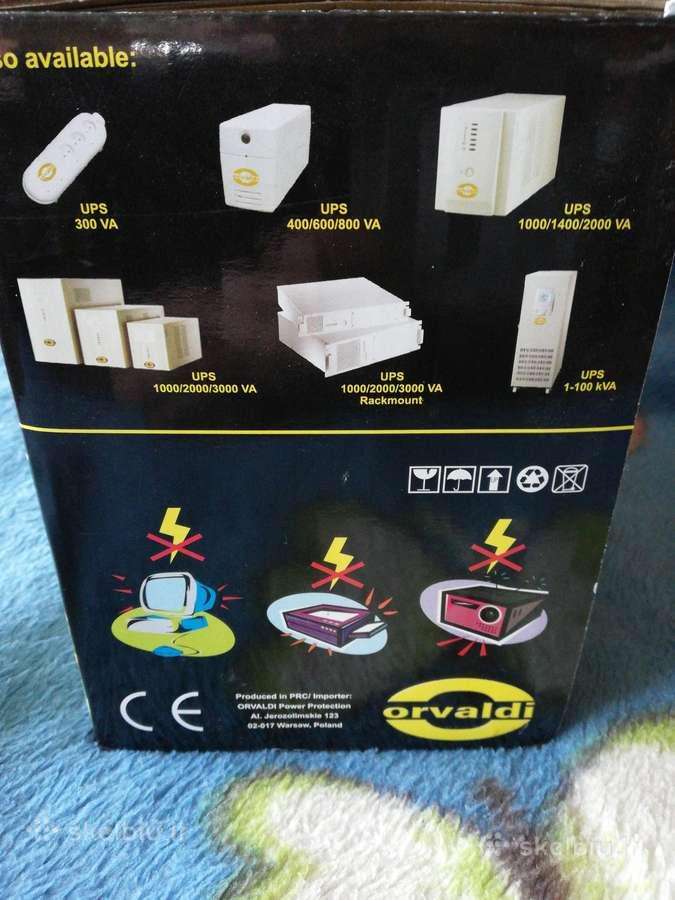 Nauji Ups Orvaldi 400ge 2 vnt. originali pakuotėje - nuotraukos Nr. 7