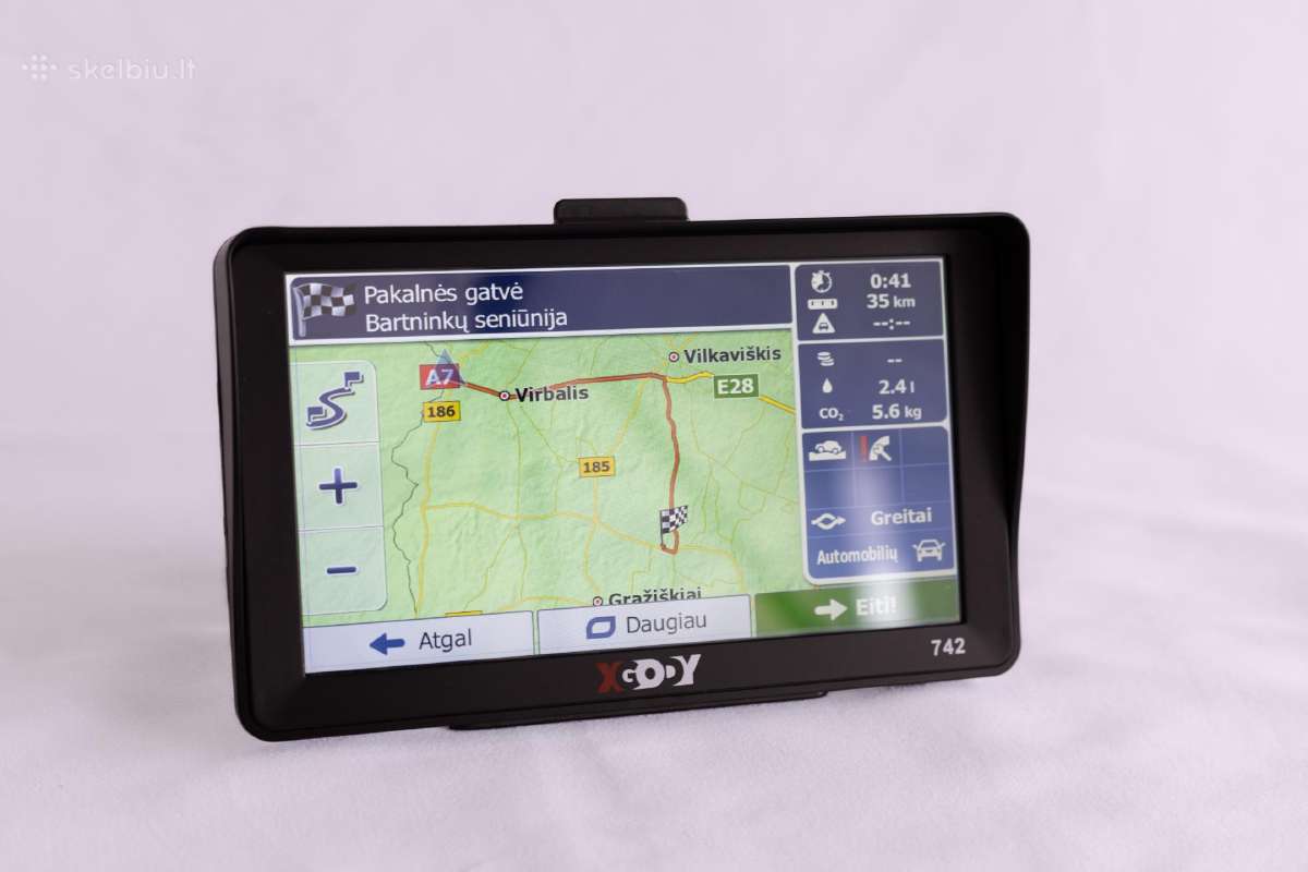 GPS Navigacija Xgody 7" colių. - nuotraukos Nr. 9