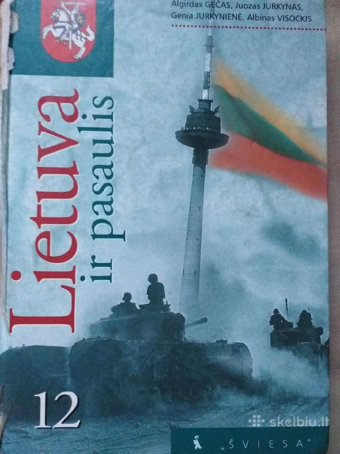 Lietuva ir pasaulis. Istorijos vadovėlis 12 klasei