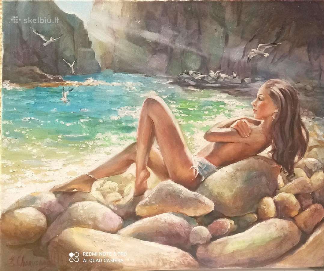 Paveikslas ,Laukinė jūra"
