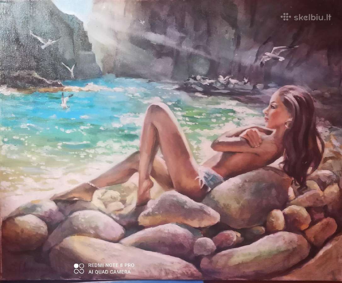 Paveikslas ,Laukinė jūra" - nuotraukos Nr. 3