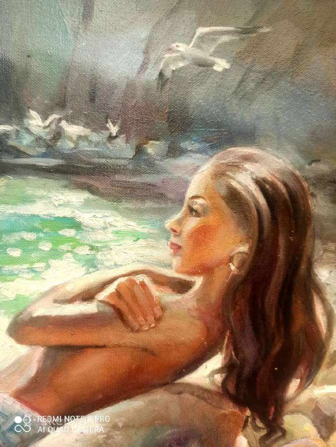 Paveikslas ,Laukinė jūra" - nuotraukos Nr. 7
