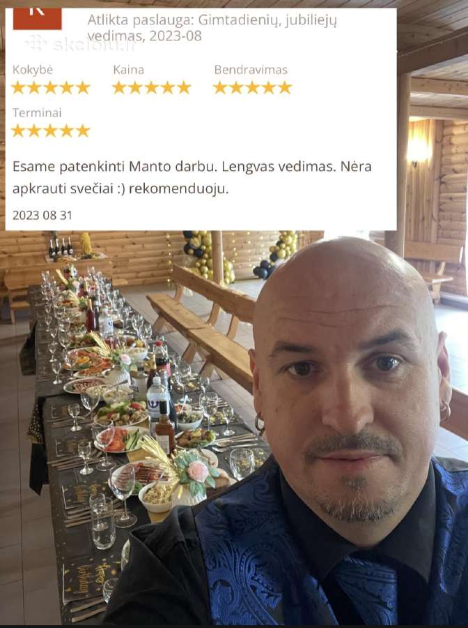 Vedėjas ir Dj viename, su aparatūra - kaina 600€. - nuotraukos Nr. 22
