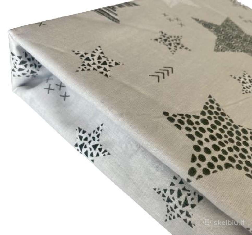 Neperšlampamos paklodės su guma,120x60 įv.dydžiai - nuotraukos Nr. 8
